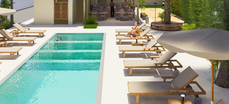 Large Pool & Pool House